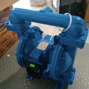 Cast Iron Sandpiper Air Operated Double Diaphragm Pump S15 With Neoprene Diaphragm And Valve Ball Warren Rupp Pump