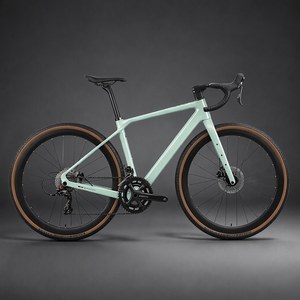 NUEVO 2026 Twitter Nuevo Estilo Carbono Fibra Gravel X Manillar Integrado de Competición con Freno de Disco Inalámbrico 13 velocidades - Product Image 1