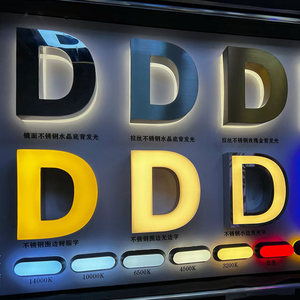 ป้ายไฟ LED 3 มิติ แบบเรืองแสง EZD สำหรับธุรกิจ ป้ายโลหะอิเล็กทรอนิกส์ ป้ายโลโก้ร้านเสริม<span class=keywords><strong>สวย</strong></span> ป้ายหน้าร้าน - Product Image 6