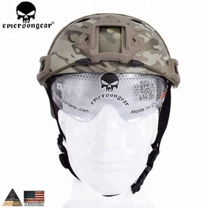 Casque de jeu tactique, casque de chasse rapide avec lunettes de protection - Product Image 4