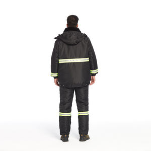 Ruang <span class=keywords><strong>Freezer</strong></span> Memakai Seragam Set Jaket Celana Cold Storage Perlindungan Pakaian Musim Dingin Luar Ruangan Hangat Workwear Suit - Product Image 2