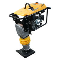 Compacteur de sol à moteur essence/diesel Huiteng VBT-110, haute performance, pour travaux de construction, pese 70 kg, 5,5-6,5 CV, garantie 1 an
