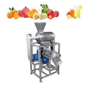 Material higiénico de acero inoxidable Limpieza de fácil mantenimiento para exprimidor de jugo de huertos Máquina exprimidora industrial - Product Image 1