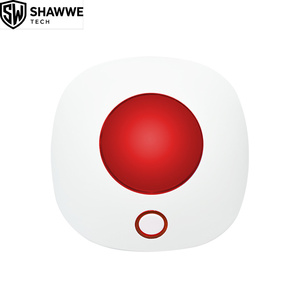 <span class=keywords><strong>Sirena</strong></span> d'Allarme di Sicurezza Wireless Portatile ad Alto Decibel 433MHz 50 Zone Wireless per Uso Domestico App Tuya Smart Rete GSM - Product Image 1