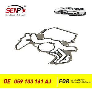 Joint d'étanchéité de couvercle de chaîne de <span class=keywords><strong>distribution</strong></span> moteur SENP 059 103 161 AJ compatible avec <span class=keywords><strong>Audi</strong></span> Q7 VW Touareg 3.0T Diesel 059103161AJ - Product Image 6