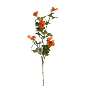 Fleur de rose en soie multi-têtes à tige unique QIHAO, haute simulation, pour décoration de mariage et de maison - Product Image 5