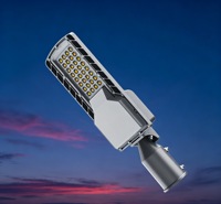 Lampadaire LED 50W-300W en aluminium moulé sous pression + lentille PC, étanche IP67, couleur 3000-6000K, certifié AC CE, garantie 3 ans, compatible SmartThings