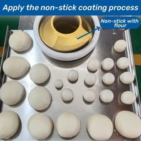Machine à runder la pâte électrique robuste 5-500g, automatique, commerciale, pour la fabrication de boules de pâte pour le pain, la pizza, les pains, équipement de boulangerie