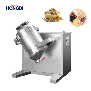 Mezclador Tridimensional de Acero Inoxidable con Motor de Corriente Alterna para Mezclar Polvo Seco de Forma Automática en las Industrias Química y Alimentaria - Product Image 2