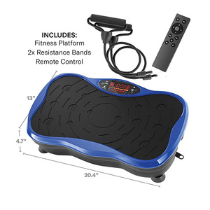 <span class=keywords><strong>Plateforme</strong></span> <span class=keywords><strong>vibrante</strong></span> portable Crazy Fit pour l'exercice à domicile, sculpteur corporel complet pour la musculation et la réduction de la graisse - Product Image 1