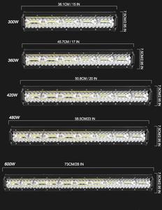 Barre d'éclairage de travail à <span class=keywords><strong>LED</strong></span> 12V 24V Offroad Spot Flood Combo Beam pour SUV UTV <span class=keywords><strong>Lada</strong></span> <span class=keywords><strong>Niva</strong></span> 4x4 Truck Boat Auto Exterior Lighting Accessory - Product Image 2