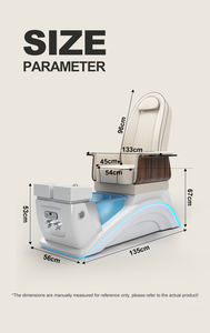 Professioneller Pediküre-Spa-Stuhl Fußpflege-Stuhl Pediküre-Maschine Rohrlose Pediküre-Stühle Mit Wärmefunktion für Fußpflege und Nagelstudio - Product Image 6
