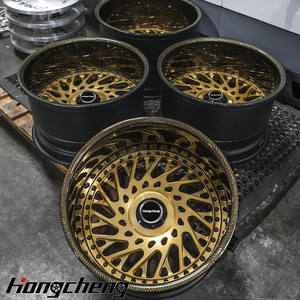 Jantes personnalisé<span class=keywords><strong>es</strong></span> deux pièces trois pièces 18 "or 5x114.3 5x120 5x112 en fibre de carbone forgé<span class=keywords><strong>es</strong></span> pour voiture de luxe LEXUS <span class=keywords><strong>ES</strong></span> 16 BMW Porsche - Product Image 4