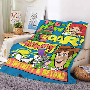 Mantas Personalizadas al por Mayor con Diseño de Personajes de Dibujos Animados, Suaves, Acogedoras y Lindas, Mantas Modernas y Cálidas para Regalo para Niños - Product Image 4