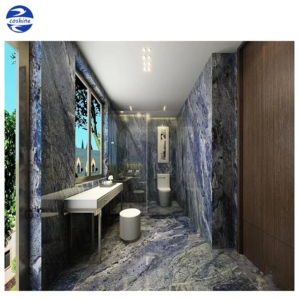 Losas de Granito Azul <span class=keywords><strong>Sodalita</strong></span> Brasileña Pulida Exótica, Calidad Extra Estándar, para Paredes Interiores y Pisos, Granito Azul Bahía - Product Image 3
