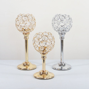 <span class=keywords><strong>Chandelier</strong></span> en cristal métal fer bougie tasse accessoires de mariage <span class=keywords><strong>chandelier</strong></span> <span class=keywords><strong>chandelier</strong></span> porte-bougie - Product Image 3