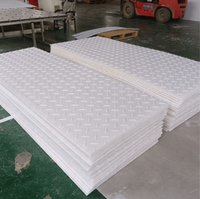 Tapis blancs de route de protection au sol de HDPE/tapis de voie tapis d'accès temporaires