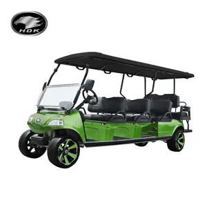 Chariot de golf électrique HDK EVOLUTION pour 8 passagers Prix Club Buggy Trolley à vendre pour bus et <span class=keywords><strong>voiture</strong></span> touristiques - Product Image 1