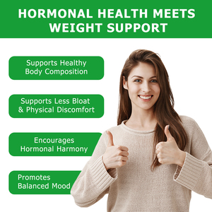 Cápsulas de Alta Calidad para el Equilibrio Hormonal, Suplemento para la Salud Femenina con Zinc y Extracto de Pimienta de Cayena, Cápsulas Promotoras de Adelgazamiento - Product Image 5