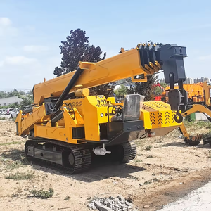 Gru a ragno semovente JiuSheng <span class=keywords><strong>da</strong></span> 3-5 tonnellate per interni, con sistema completamente idraulico a benzina, per cantieri edili - Product Image 6