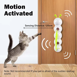 Juguete Inteligente Interactivo para Mascotas con Sensor de Movimiento, Juguete de Gusanos para Golpear, para Estimulación Mental - Product Image 4