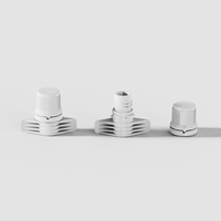 Bouchon de bec verseur en plastique PP écologique de 5 mm pour bouteilles industrielles avec options multi-types