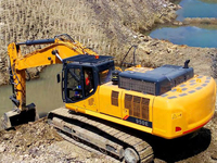Excavatrice géante 950E de 50 tonnes, machine de chantier de grande capacité pour l'exploitation minière