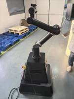 MiCity Precio de Fábrica Glambot Brazo Robótico de 6 Ejes con Estuche de Transporte, Rotación Automática, Control Remoto por APP, Cabina de Fotos Robótica 360
