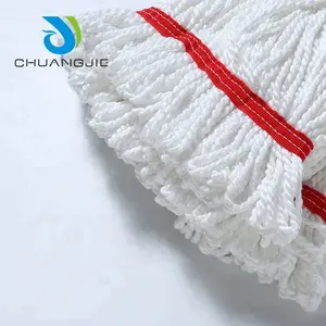 병원을 위한 분리가능한 실제적인 microfiber mop 목록 머리 부속