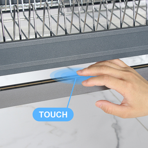 Indoor Household Smart Multifunction Kitchen Holders 2 Tiers <b>Dish</b> <b>Rack</b> Storage Organizer TST 2 Tiers <b>Dish</b> <b>Rack</b> Storage Organizer - Product Image 1