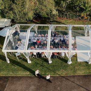 Kích Thước Tùy Chỉnh Lều Đám Cưới Sang Trọng Không Thấm Nước Chất Lượng Cao Đảng Lều Cho Tổ Chức <span class=keywords><strong>S</strong></span>ự Kiện Nhà Máy Triển Lãm Cho 100 200 300 Người - Product Image 5