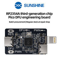 Carte d'ingénierie DFU SUNSHINE RP2354A 3rd ChipPico, outil DFU automatique, entrée en mode PWND en un clic pour le flashage DFU d'iPhone