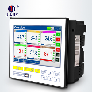 1-16 Channels Data Logger Paperless Recorder For Temperature Humidity Pressure Voltage Current Real Time