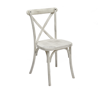 Chaise de salle à manger moderne en PP, colorée, portable, durable, avec dossier en X, pour la maison et l'extérieur, design imperméable