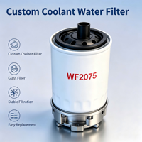 Filtre à liquide de refroidissement WF2075 WF2076 WF2126, filtre à eau 3318318 3100308 P552075 pour pièces de machines de construction Cummins Komatsu