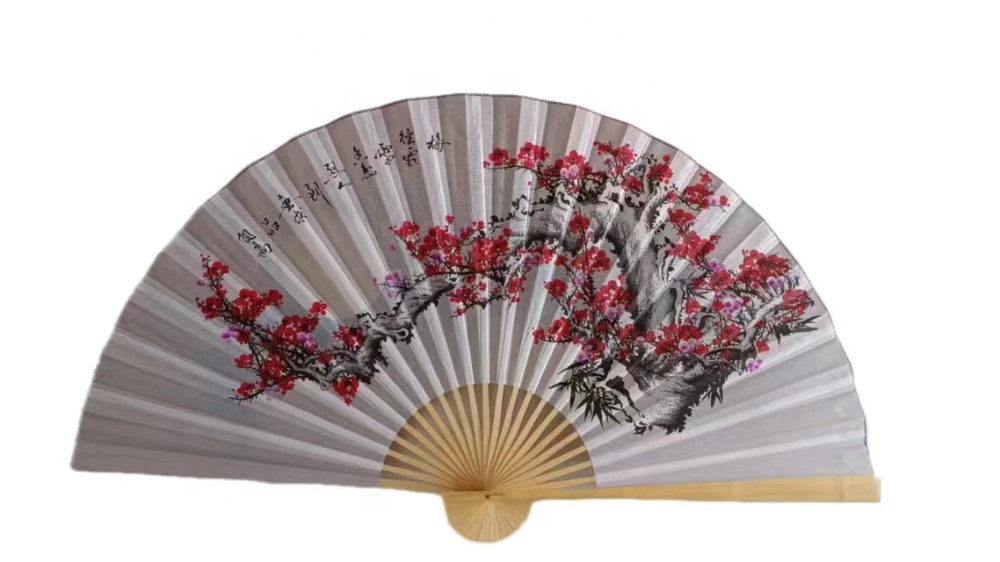 5 Pack Folding Handheld Fans With Tassel For Music Festival Dance