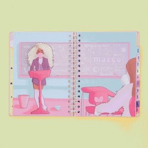 Carnet de notes et d'exercices A4/A5 en toile douce pour écoles, idéal pour le dessin, l'écriture et les journal intimes – Impression personnalisée à prix abordable - Product Image 4