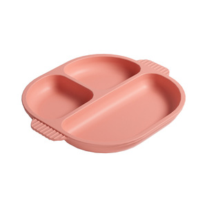 Plato de Silicona para Niños con Forma de Oso, Antideslizante, con Succión, Juego de Vajilla Infantil - Product Image 2