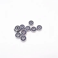 Roulements à billes miniatures à gorge profonde en acier chromé 624 2RS 4*13*5mm