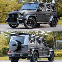 Mise à niveau vers le kit carrosserie en fibre de carbone sèche G800 avec kit de pare-chocs en PP pour Mercedes Benz W464 W465 G63 G Wagon
