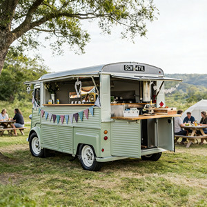 Nouvelle Conception Remorque de Restauration Mobile Personnalisée pour BBQ, Café, Hot-dogs et Crèmes Glacées - Product Image 1