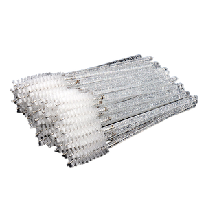 แปรงมาสคาร่าแบบใช้แล้วทิ้ง 50 ชิ้น ด้ามไนลอนวิบวับ สำหรับต่อขนตา - Product Image 2