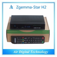 zgemma star h2高清卫星电视接收器盒组合dvb s2 dvb t2 iptv流媒体服务器enigma2盒