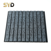 Rejilla de Techo de PVC para Restaurante, Oficina, Hotel, Diseño Moderno, 9 mm, Impermeable, Ignífuga, Panel de Techo Decorativo para Interiores