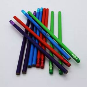 Crayon thermosensible de haute qualité avec gomme intégrée – Crayons promotionnels standard sensibles à la température - Product Image 2