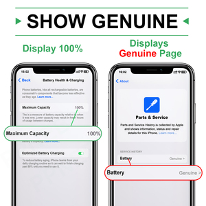 <span class=keywords><strong>แบ</strong></span><span class=keywords><strong>ต</strong></span>เตอรี่วินิจฉัยปัญหาคุณภาพสูงสำหรับ iPhone <span class=keywords><strong>12</strong></span> 12Pro 12Mini 12PROMAX โทรศัพท์<span class=keywords><strong>แบ</strong></span><span class=keywords><strong>ต</strong></span>เตอรี่ลิเธียมแสดงของ<span class=keywords><strong>แท้</strong></span>จากผู้ผลิ<span class=keywords><strong>ต</strong></span> - Product Image 4