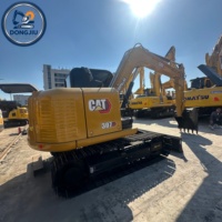 Mini-excavatrice d'occasion CAT 307 prête à être expédiée, 7 tonnes, Caterpillar 307, pelle d'occasion, godet de 0,33 m³, Cat307 en stock