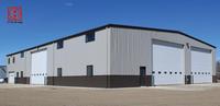 Bâtiments en acier préfabriqués modernes ZTSS, entrepôt logistique avec bureau de direction, conception de bâtiments métalliques préfabriqués