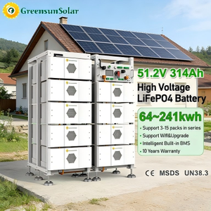 Sistem Baterai Rak Tegangan Tinggi Greensun GHR-314 314Ah LiFePO4 untuk Penyimpanan Energi C&I - Product Image 1