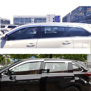 Pare-soleil de fenêtre et de porte électroplaqué haute performance 6 pièces pour Prado LC Series, FJ Series - Product Image 4